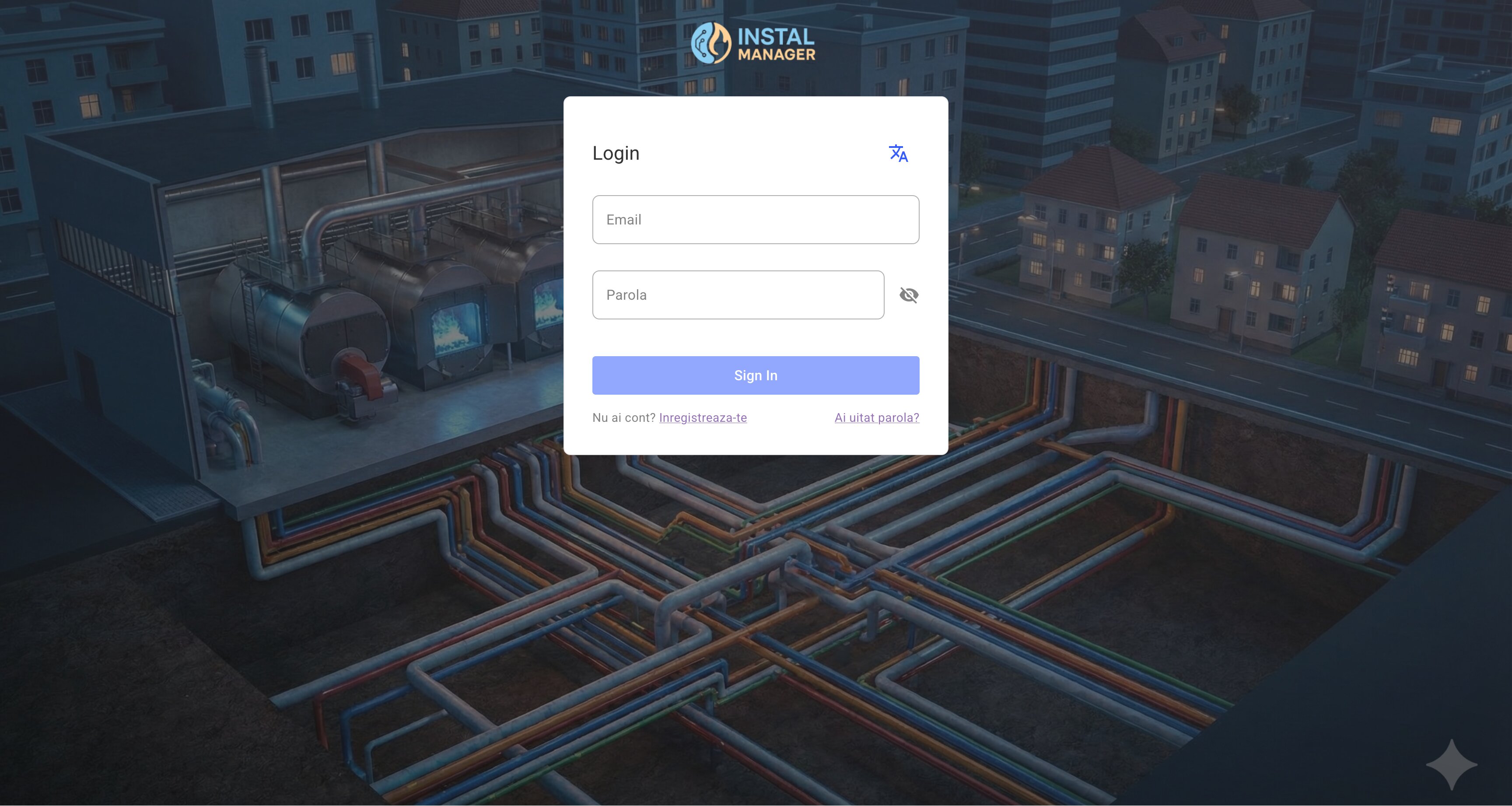 Login cont nou